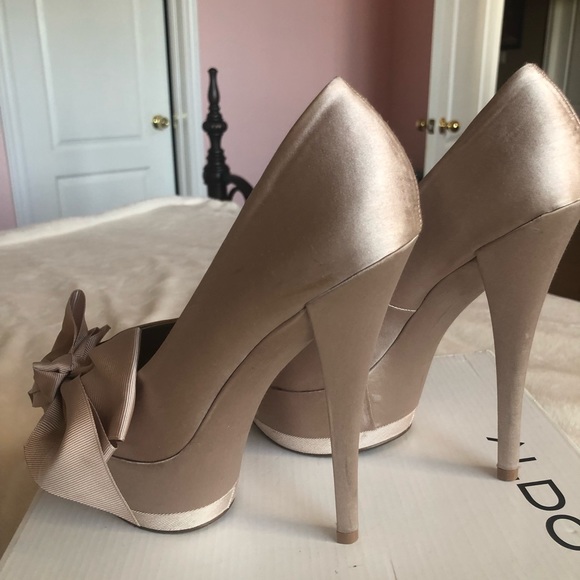 Aldo Prucha champagne colour heels size 9 - Picture 12 of 12